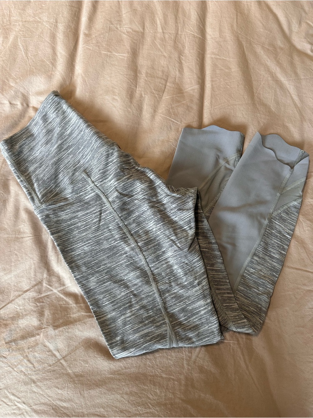 lululemon athletica Gray Space-Dye Leggings